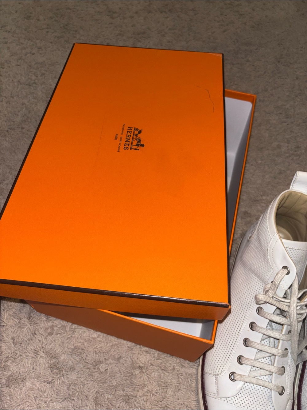 Mens Hermes Hightop Sneakers